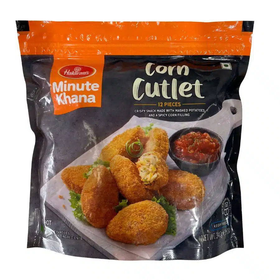 Haldiram Corn Cutlet 12x340G