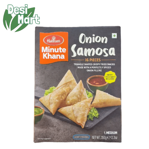 Haldiram Onion Samosa 12x350G