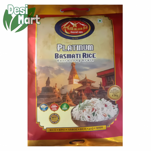 Kathmandu Platinum Basmati Rice 4×4.5KG