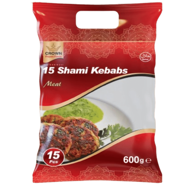 Crown Shami Meat Kebab 15x12Pkts 600G